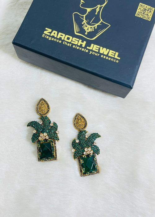 Shop the Maharaja Dangle Earrings from Zarosh Jewel