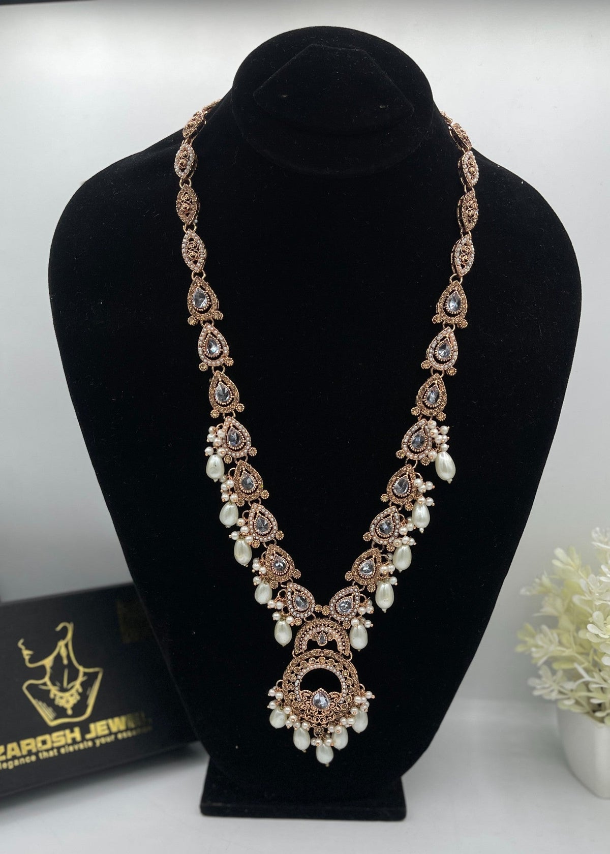 Shop the Mahaz Moonlight Mala from Zarosh Jewel