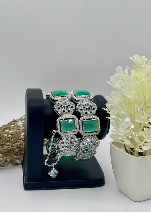 Shop the Mahira Bangles Openable from Zarosh Jewel