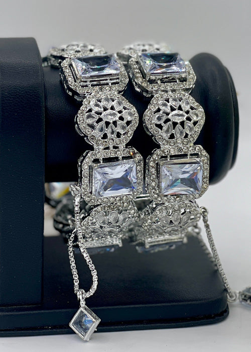 Shop the Mahira Bangles Openable from Zarosh Jewel