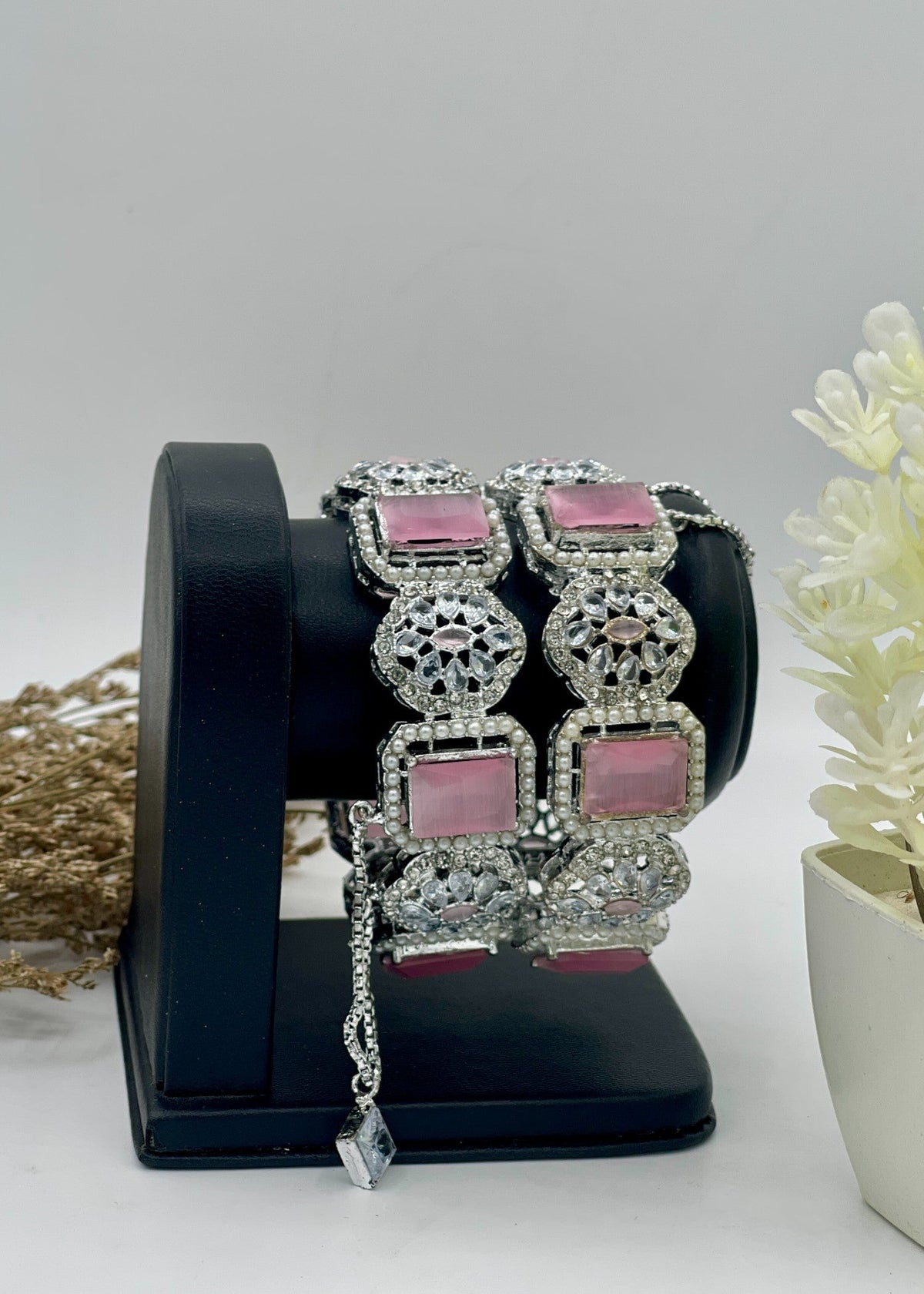 Shop the Mahira Bangles Openable from Zarosh Jewel