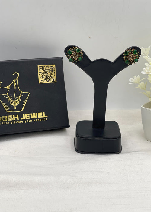 Shop the Mahveen Traditional Studs from Zarosh Jewel
