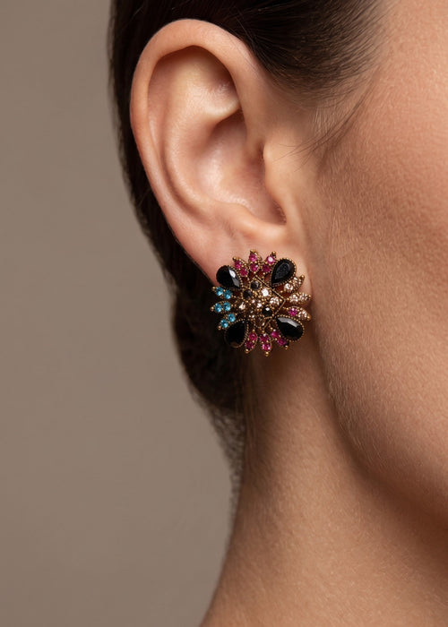 Shop the Mahveen Traditional Studs from Zarosh Jewel