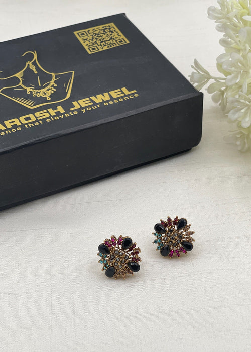 Shop the Mahveen Traditional Studs from Zarosh Jewel