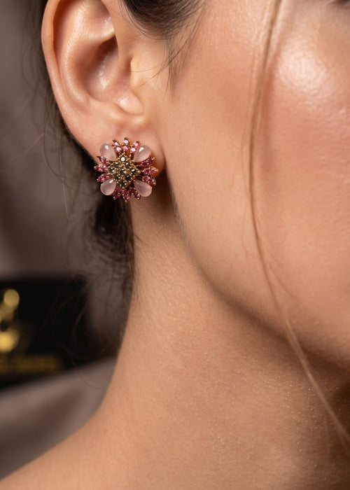 Shop the Mahveen Traditional Studs from Zarosh Jewel