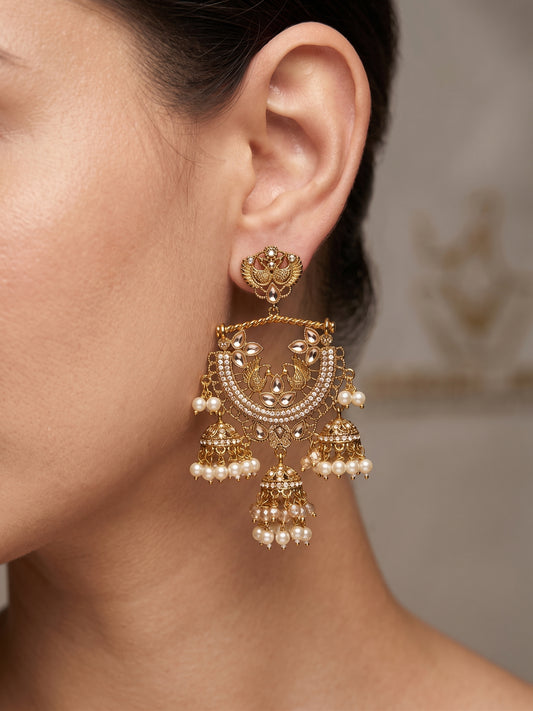 Shop the Maira Royal Drops Earring from Zarosh Jewel