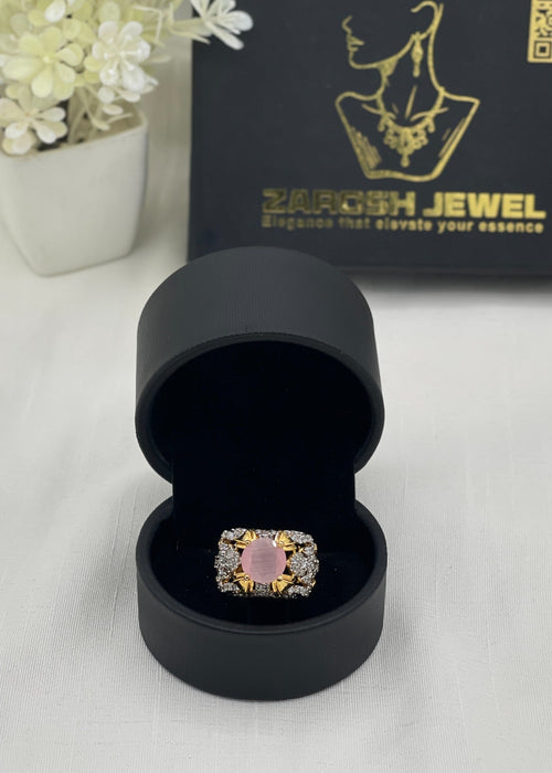 Shop the Maisa Gold Plated Ring from Zarosh Jewel