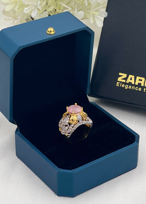 Shop the Maisa Gold Plated Ring from Zarosh Jewel
