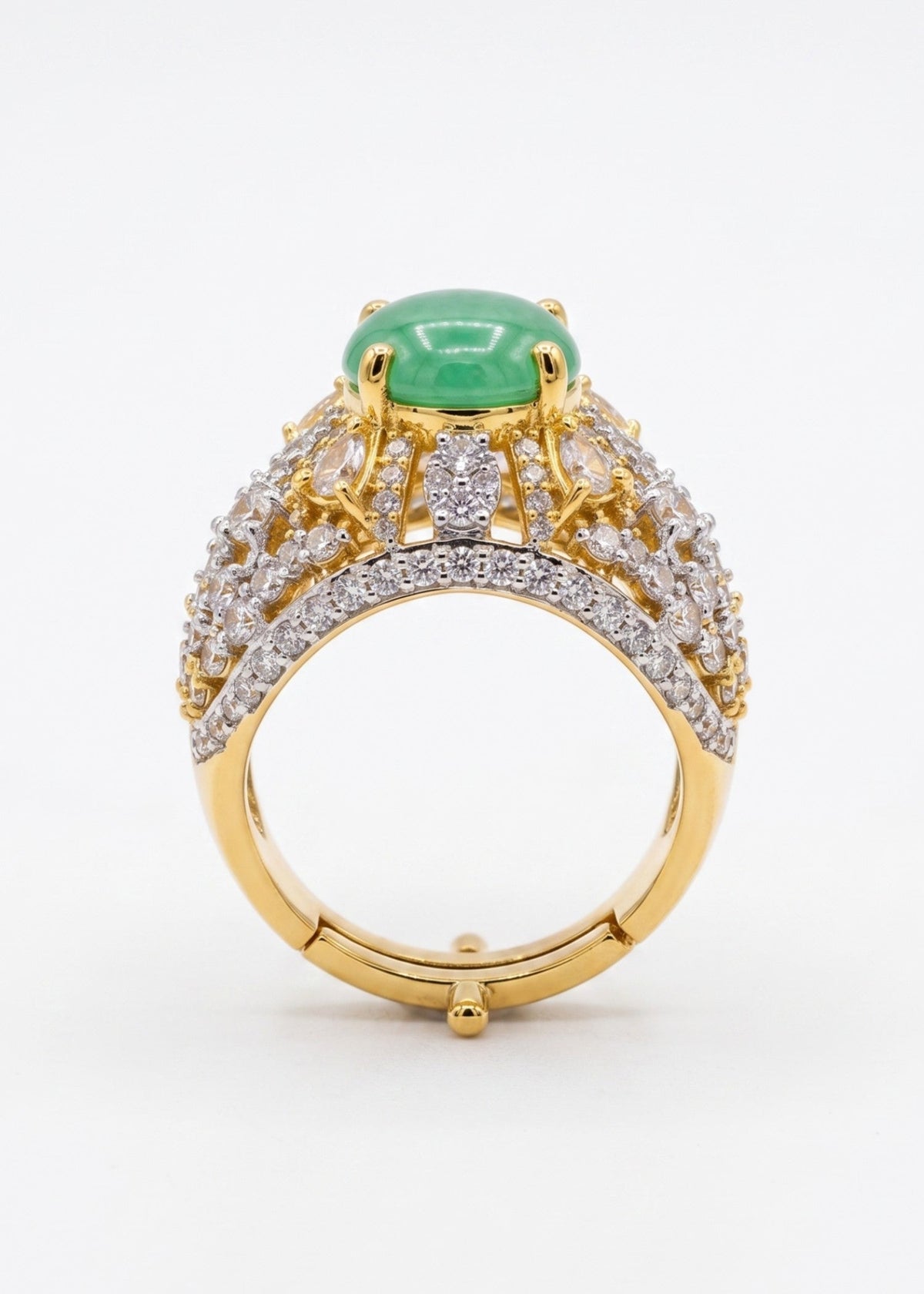 Shop the Maisa Gold Plated Ring from Zarosh Jewel