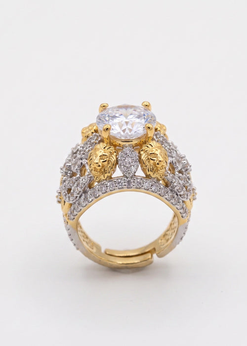 Shop the Maisa Gold Plated Ring from Zarosh Jewel