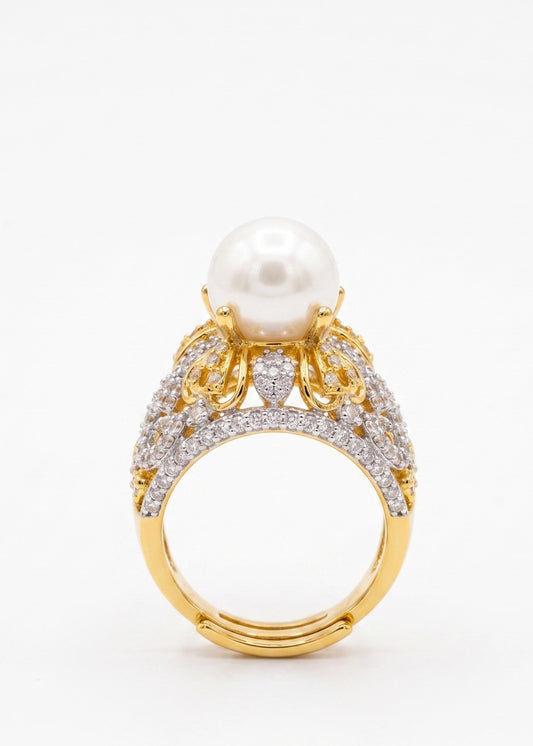 Shop the Maisa Gold Plated Ring from Zarosh Jewel