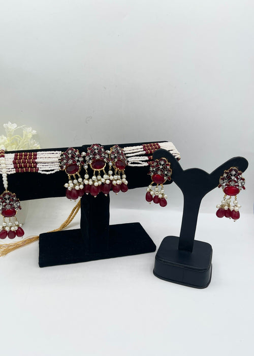 Shop the Majestic Choker Set from Zarosh Jewel