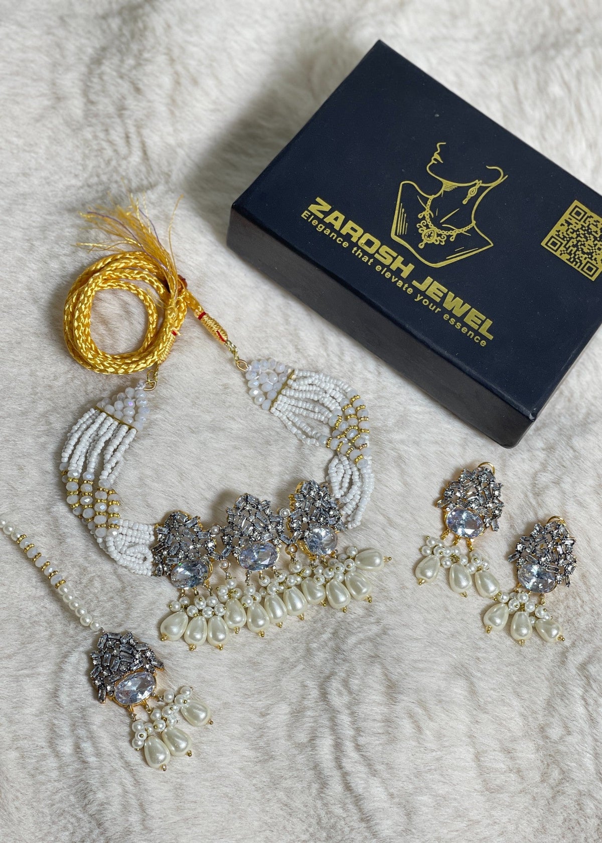 Shop the Majestic Choker Set from Zarosh Jewel