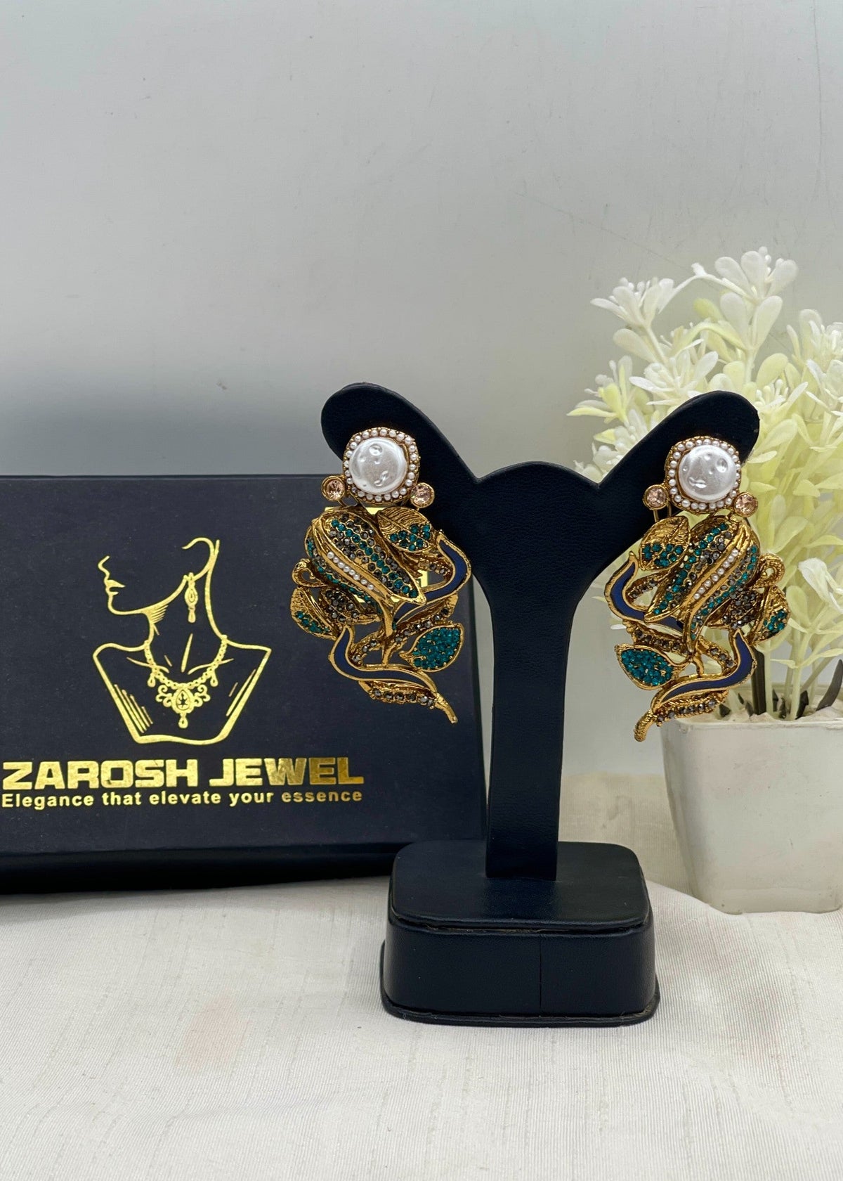 Shop the Malala Stunning Earring from Zarosh Jewel