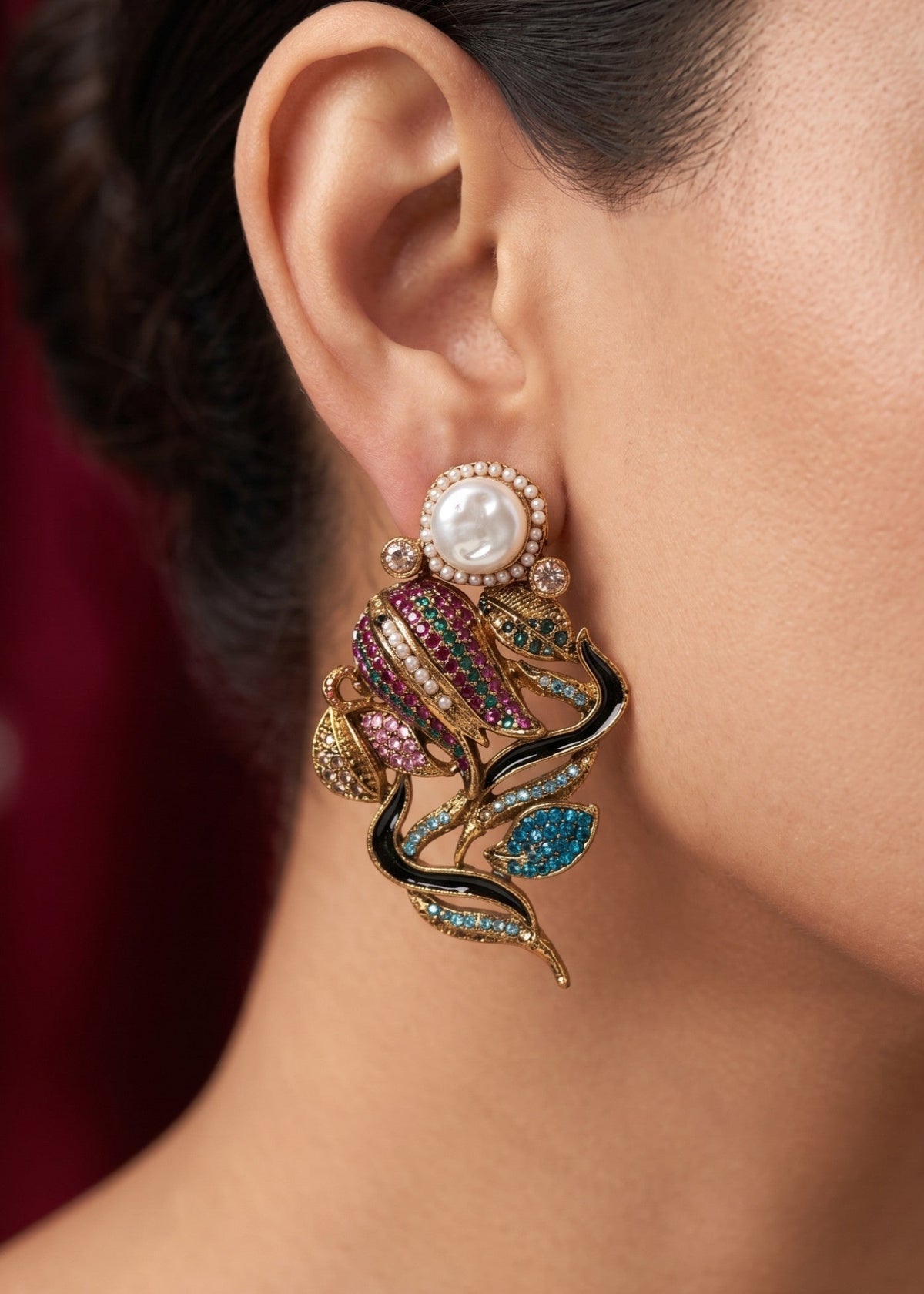 Shop the Malala Stunning Earring from Zarosh Jewel