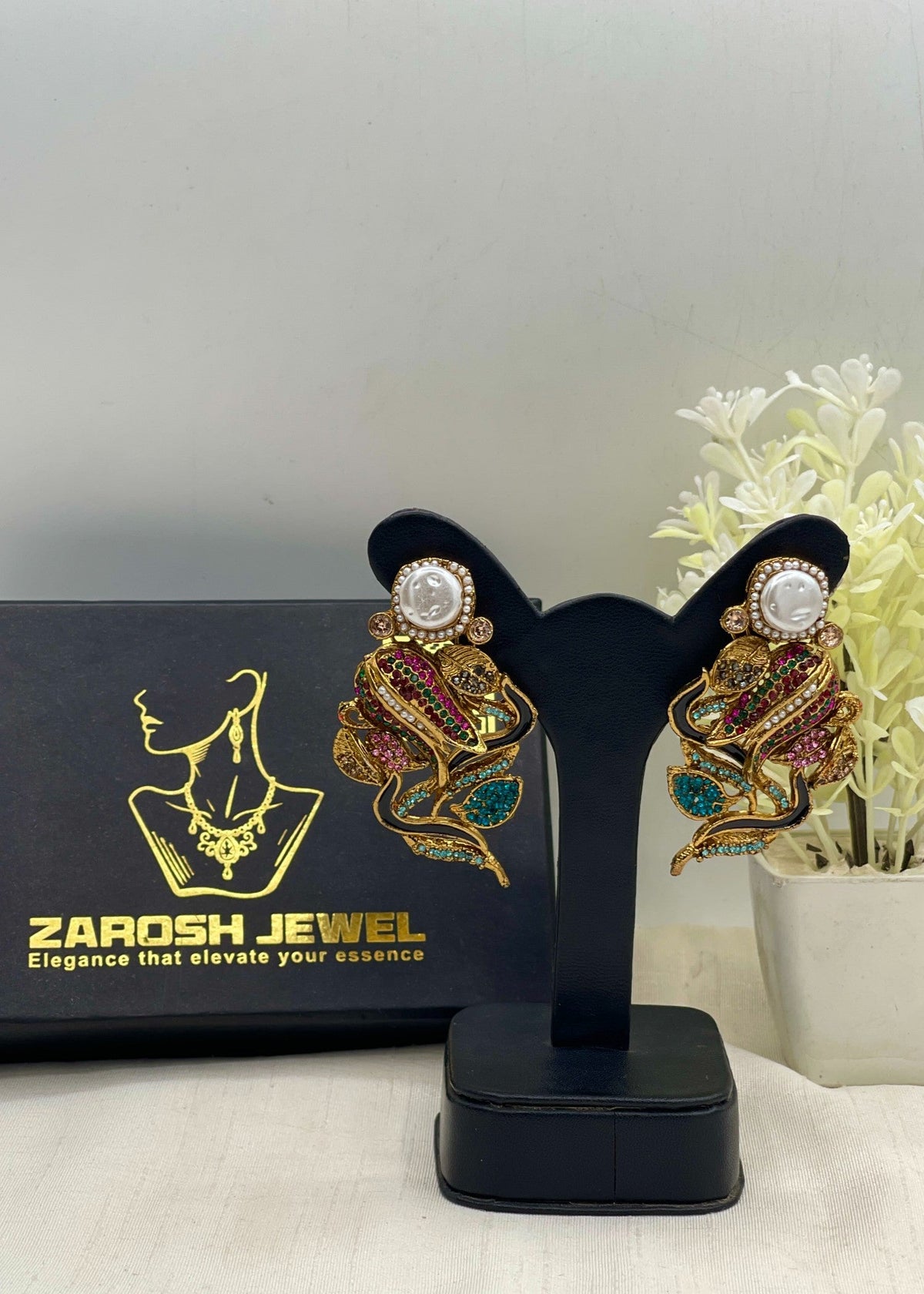 Shop the Malala Stunning Earring from Zarosh Jewel