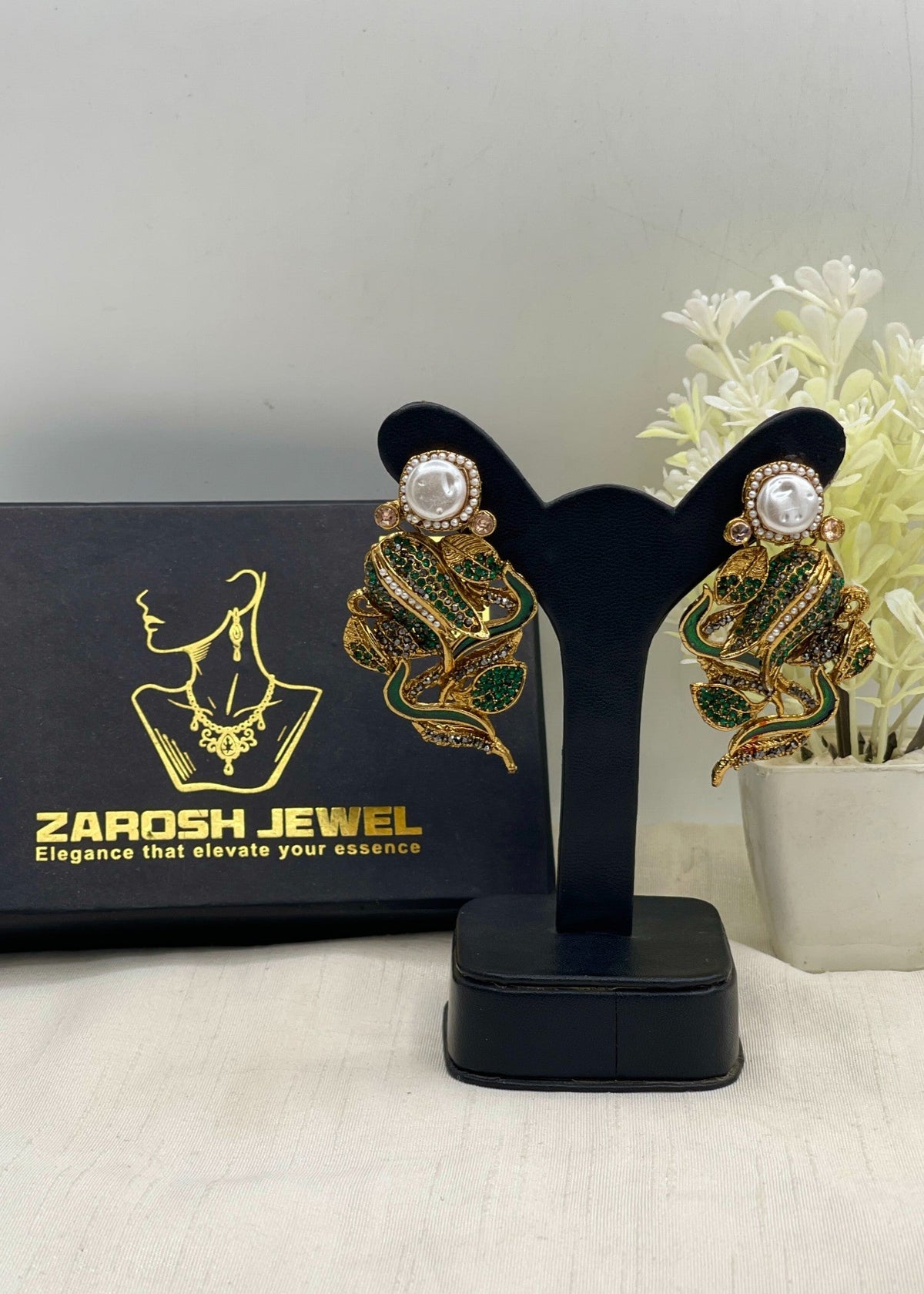 Shop the Malala Stunning Earring from Zarosh Jewel