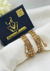 Maliha Openable Bangle Set by Zarosh Jewel