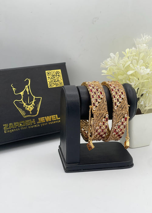 Shop the Manaal Openable Bangle from Zarosh Jewel