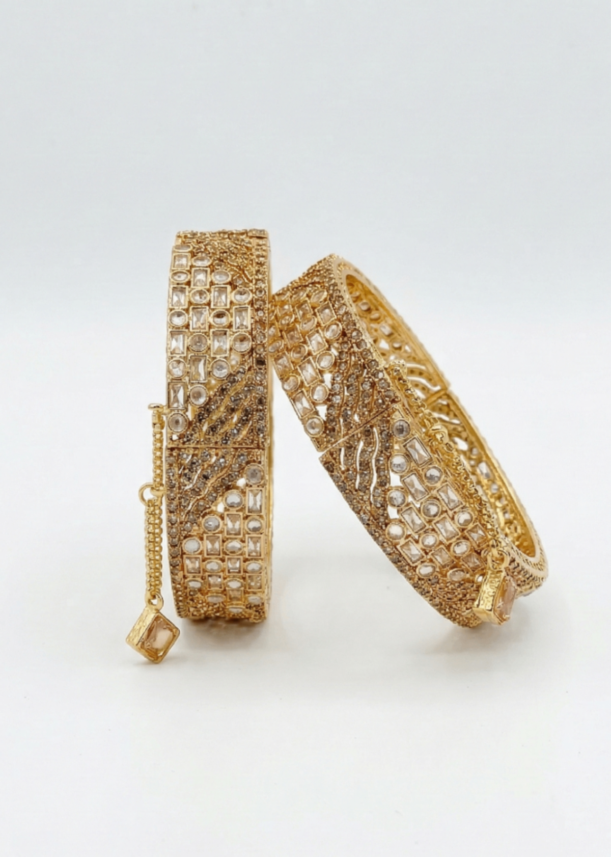 Shop the Manaal Openable Bangle from Zarosh Jewel