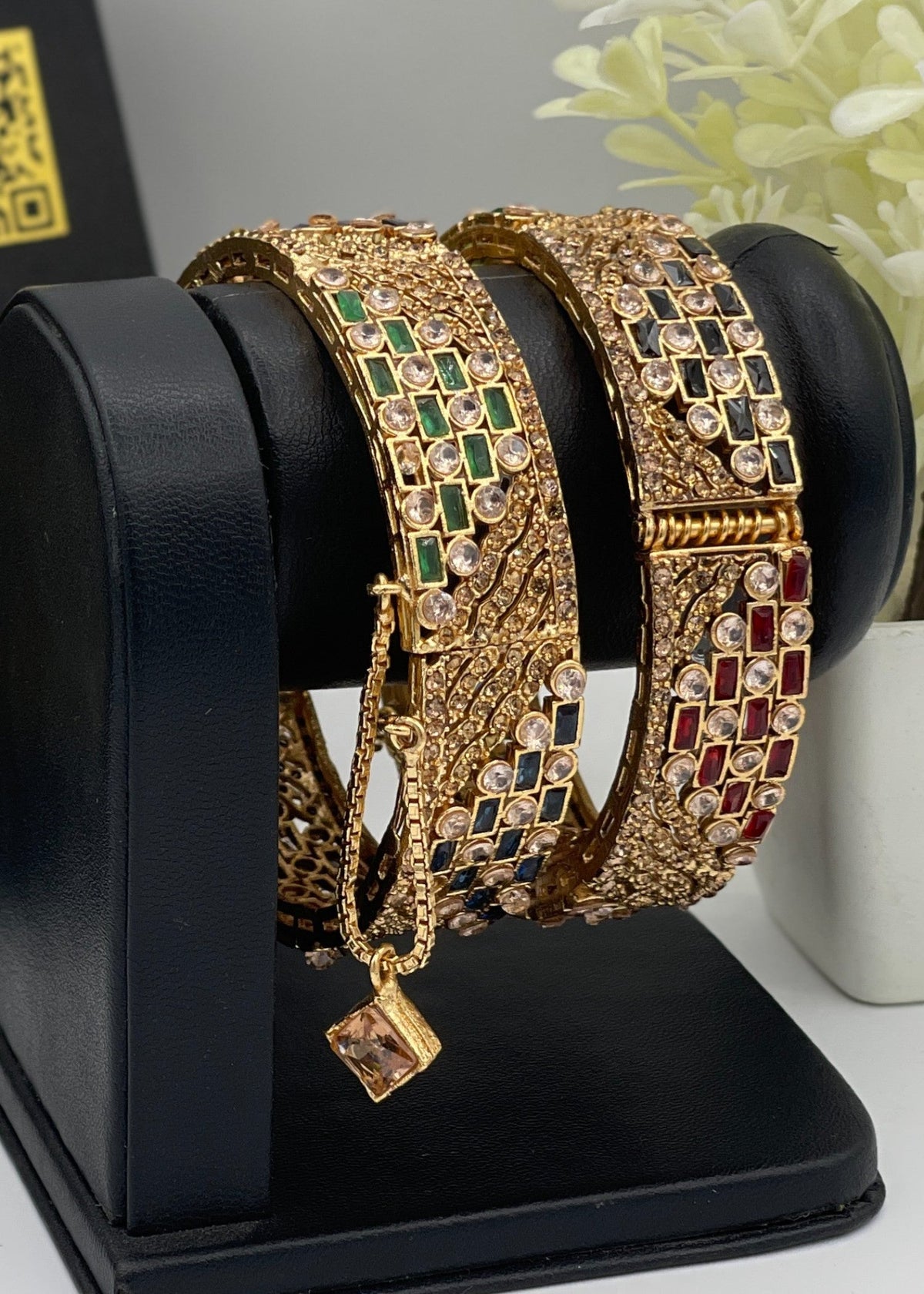 Shop the Manaal Openable Bangle from Zarosh Jewel