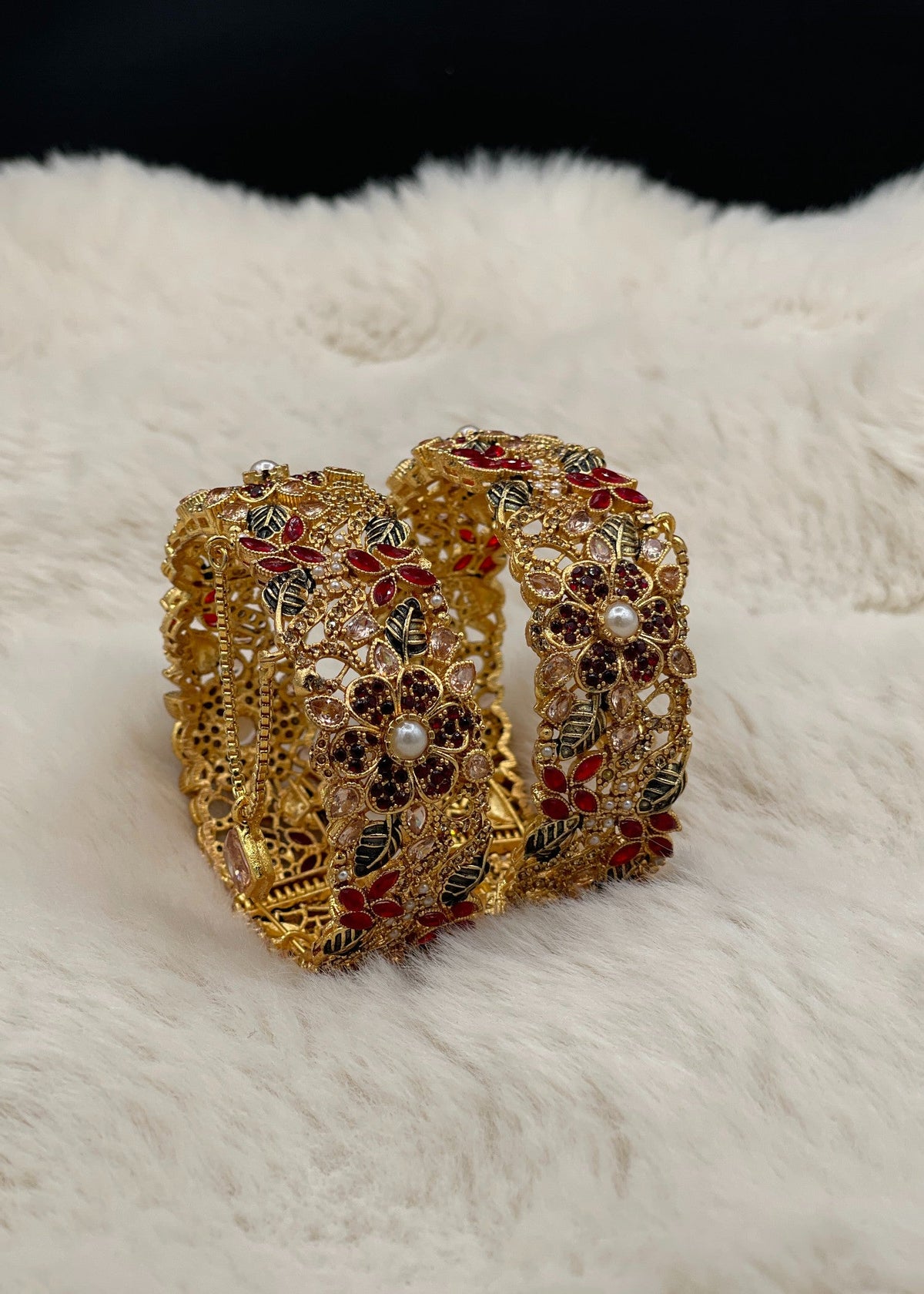 Shop the Manal Openable Bangles from Zarosh Jewel