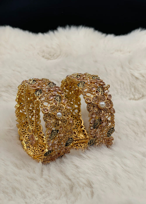 Shop the Manal Openable Bangles from Zarosh Jewel