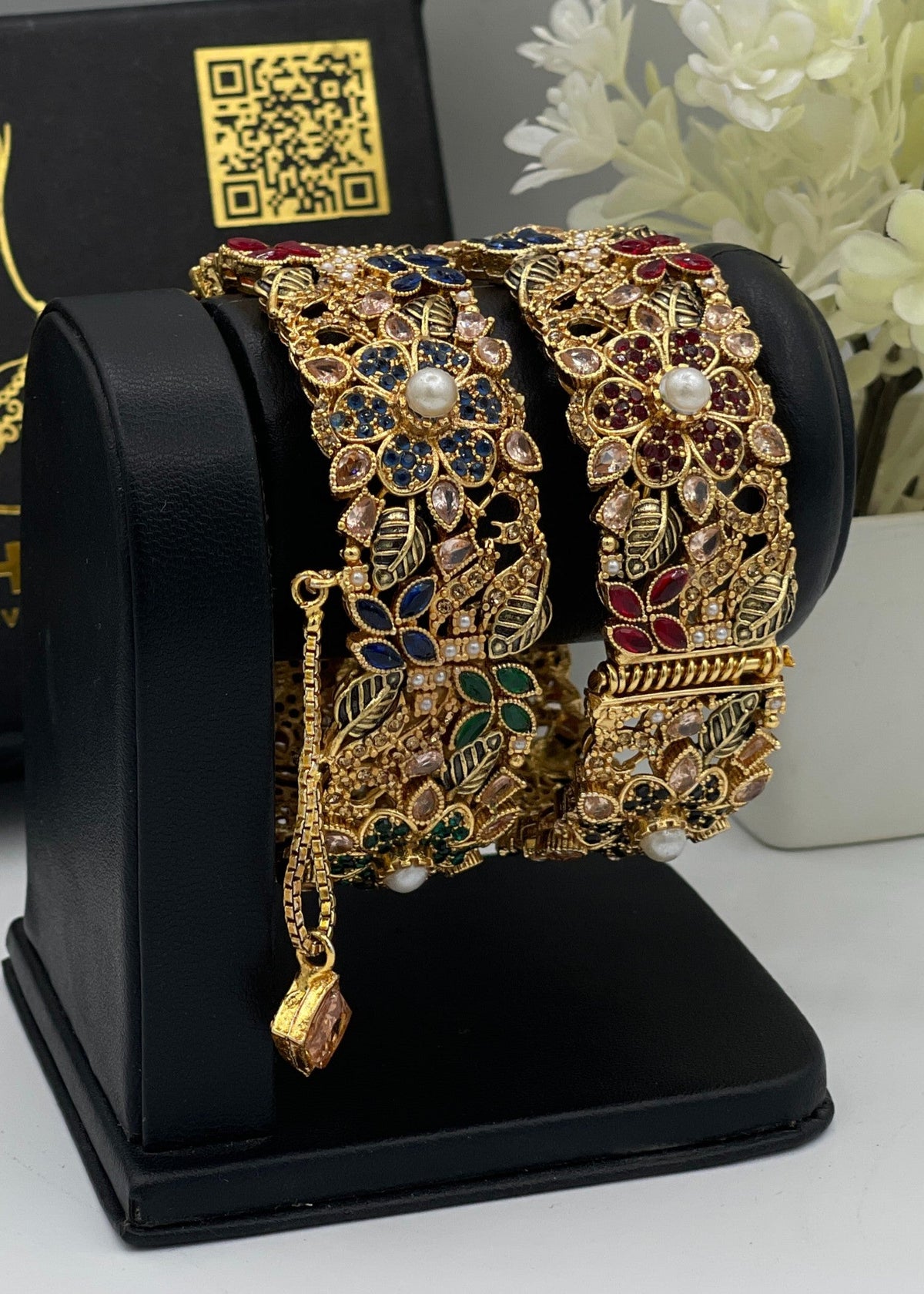 Shop the Manal Openable Bangles from Zarosh Jewel