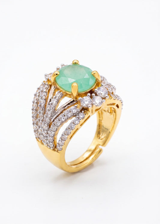 Shop the Manar Gold Plated Ring from Zarosh Jewel