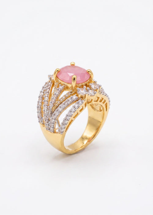Shop the Manar Gold Plated Ring from Zarosh Jewel