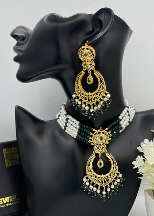 Shop the Manha Choker Set from Zarosh Jewel