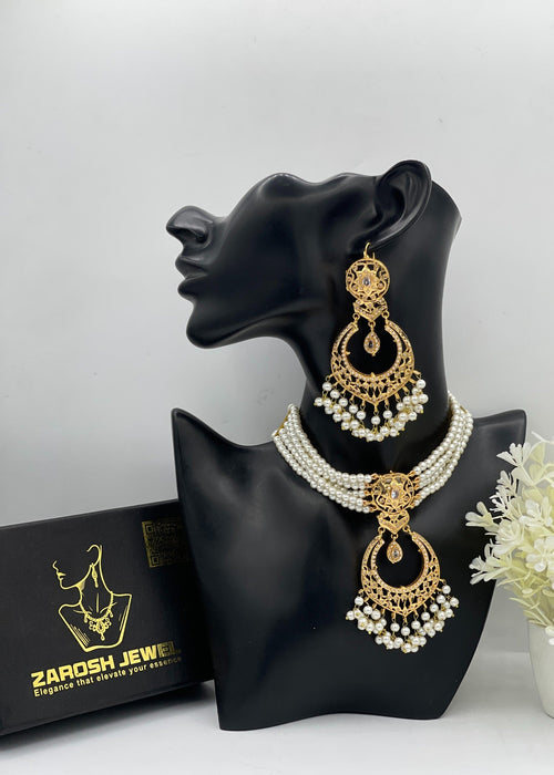 Shop the Manha Choker Set from Zarosh Jewel
