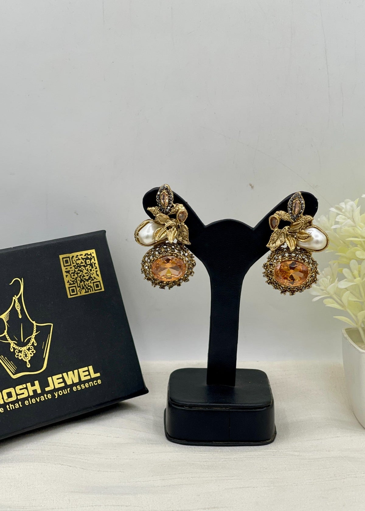 Shop the Marjan Heritage Earring from Zarosh Jewel
