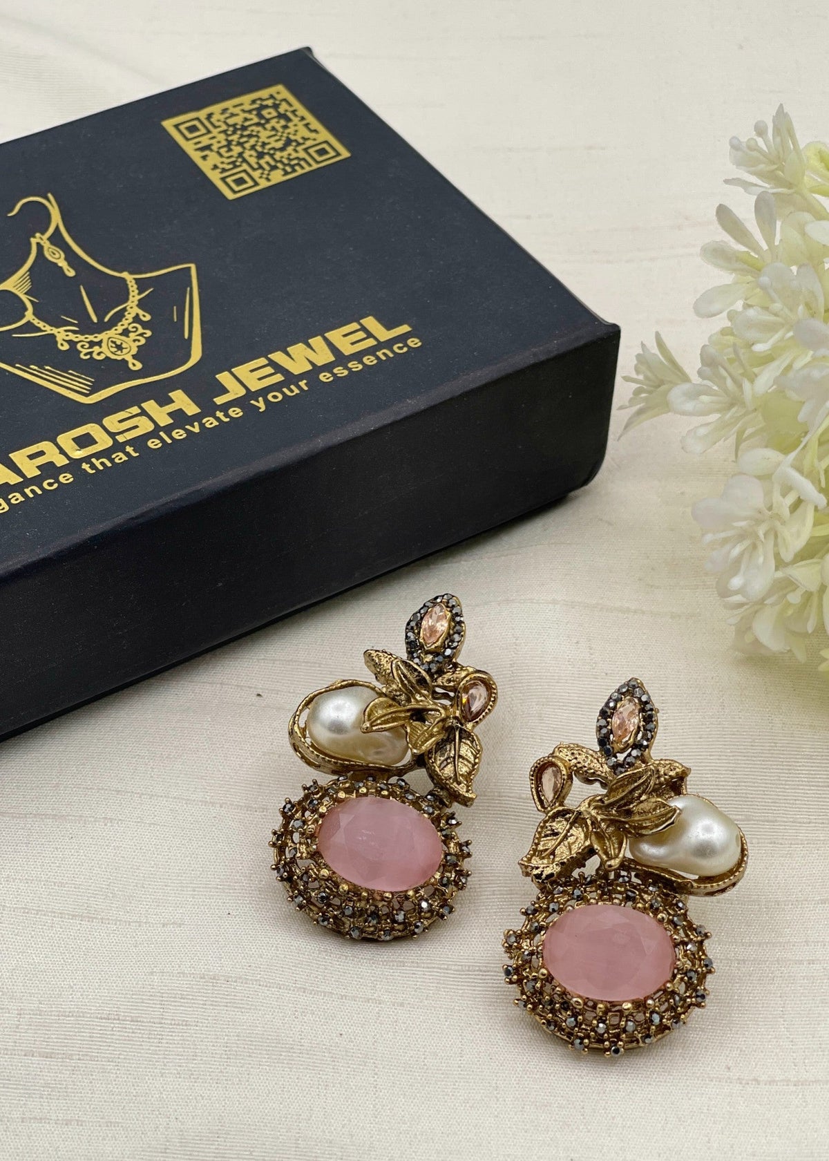 Shop the Marjan Heritage Earring from Zarosh Jewel