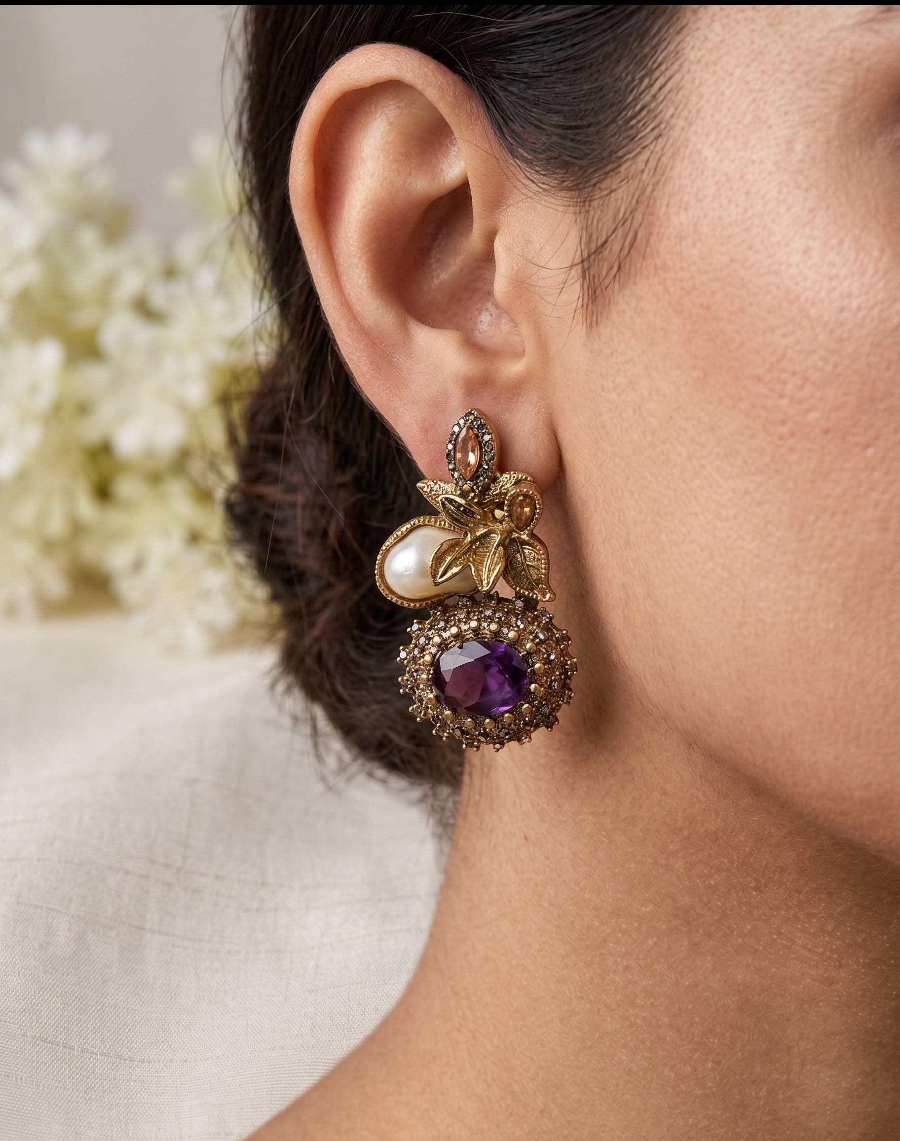 Marjan Heritage Earring