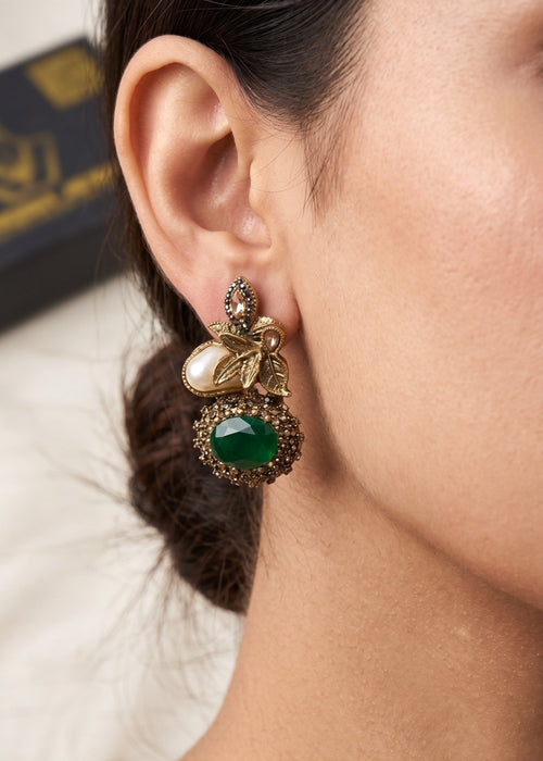 Shop the Marjan Heritage Earring from Zarosh Jewel