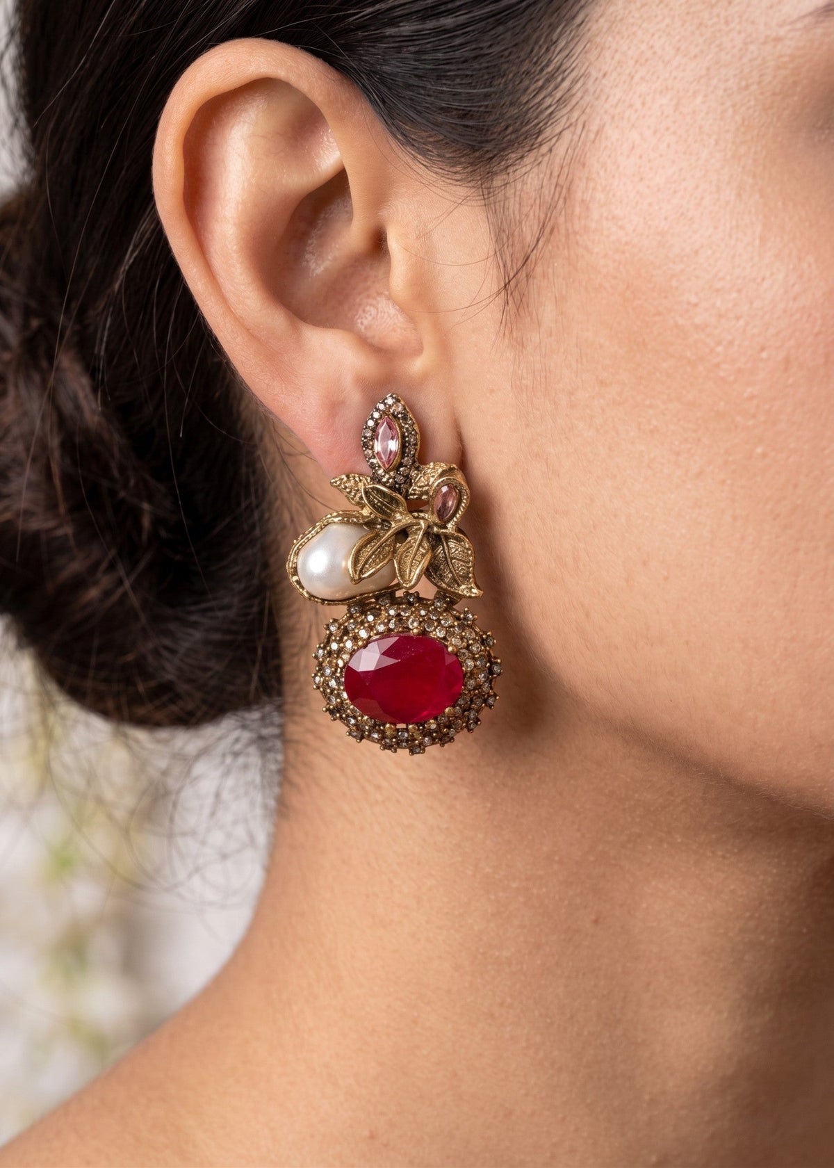 Shop the Marjan Heritage Earring from Zarosh Jewel