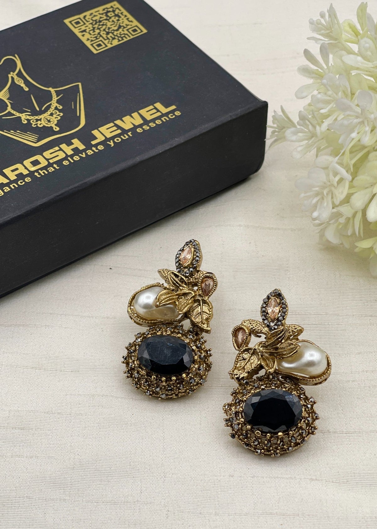 Shop the Marjan Heritage Earring from Zarosh Jewel