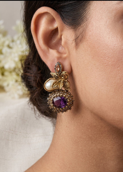Shop the Marjan Heritage Earring from Zarosh Jewel