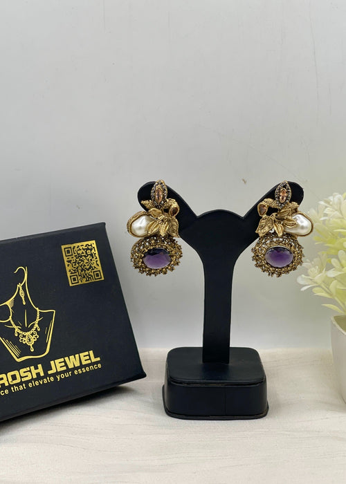 Shop the Marjan Heritage Earring from Zarosh Jewel