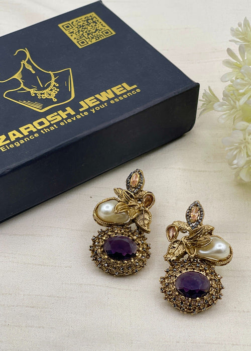 Shop the Marjan Heritage Earring from Zarosh Jewel