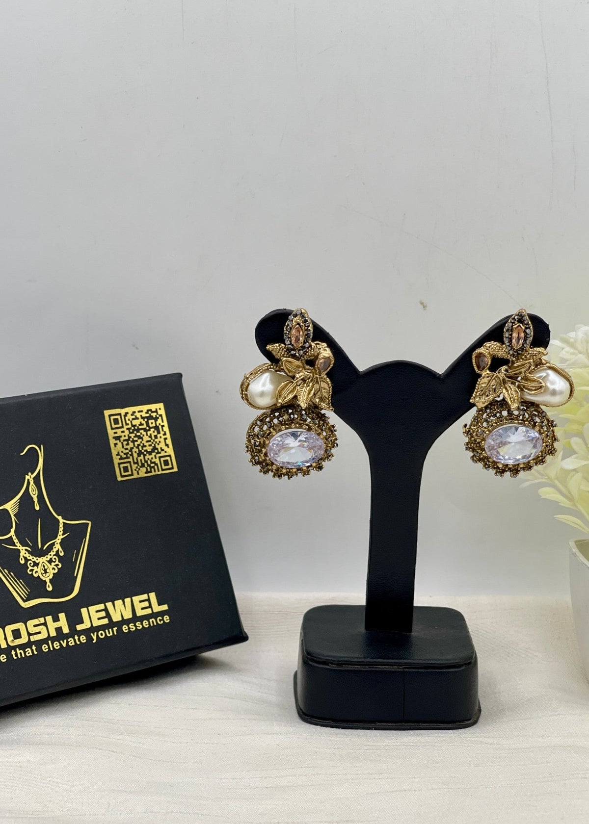 Shop the Marjan Heritage Earring from Zarosh Jewel
