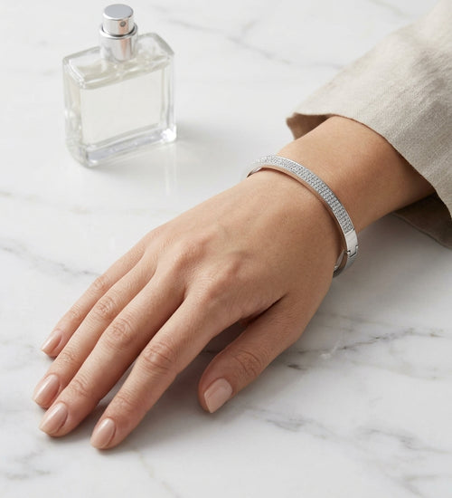 Maryam Openable Bracelet by Zarosh Jewel