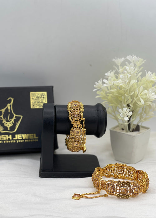 Shop the Maryam Square Karas from Zarosh Jewel