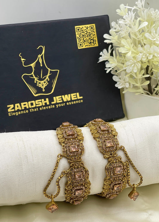 Shop the Maryam Square Karas from Zarosh Jewel