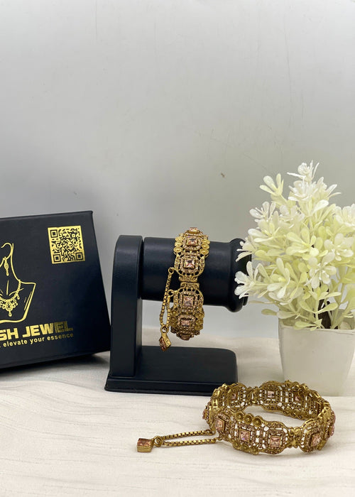 Shop the Maryam Square Karas from Zarosh Jewel