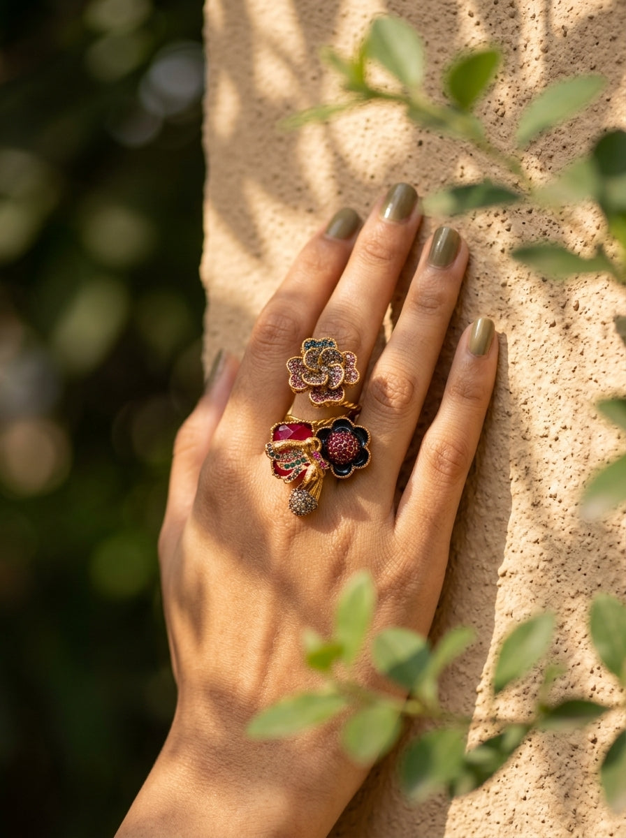 Shop the Maya Heritage Ring from Zarosh Jewel