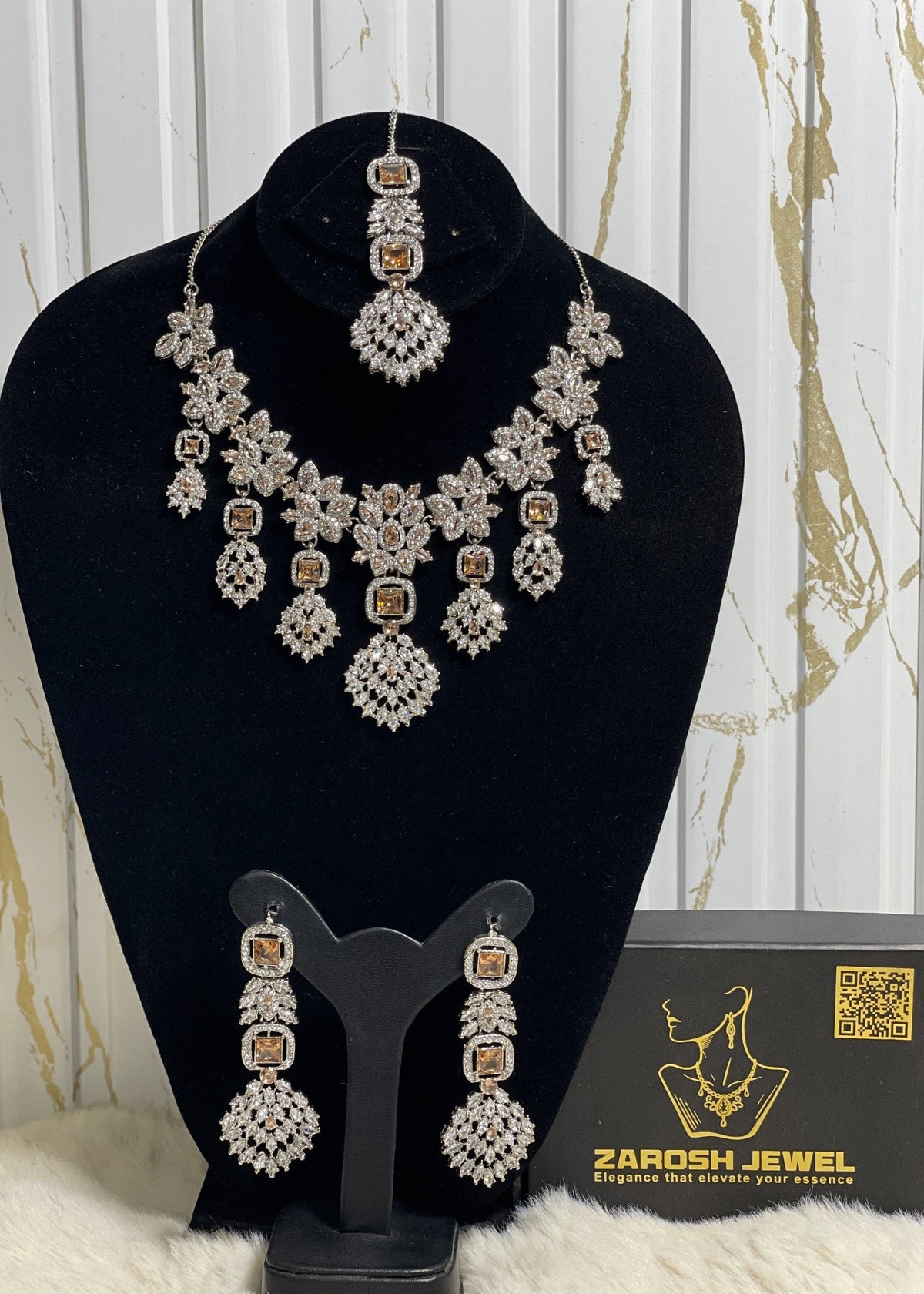 Shop the Maya Necklace Set from Zarosh Jewel