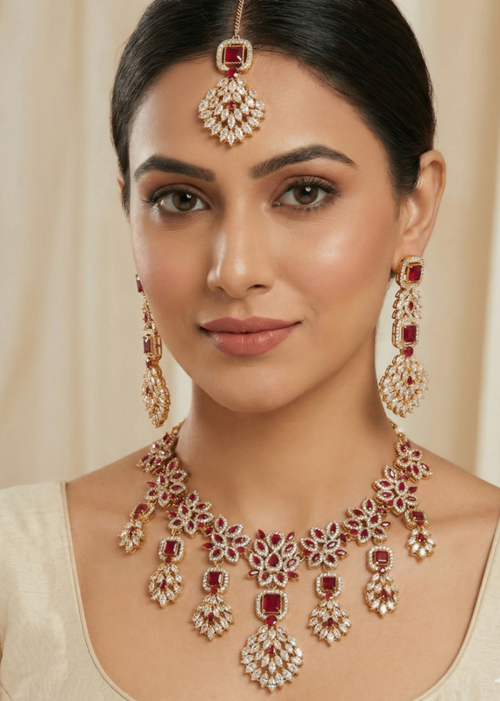 Shop the Maya Necklace Set from Zarosh Jewel
