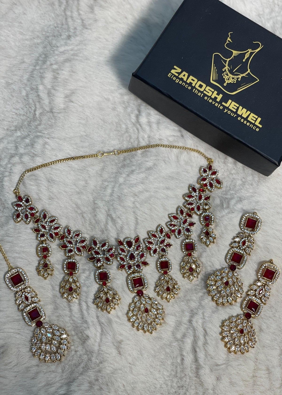 Shop the Maya Necklace Set from Zarosh Jewel